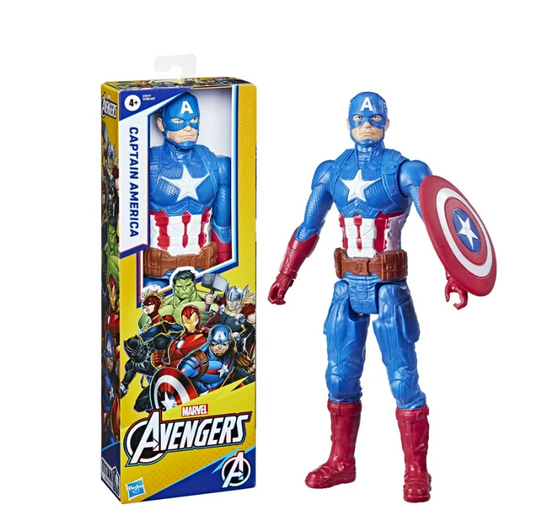 Capitán América Titan Hero de Marvel Avengers de Hasbro de 30 cm