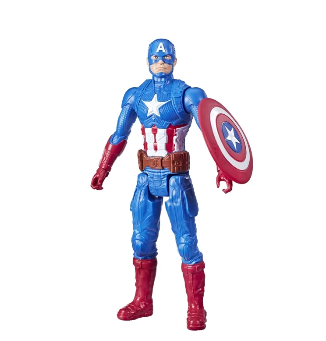 Capitán América Titan Hero de Marvel Avengers de Hasbro de 30 cm