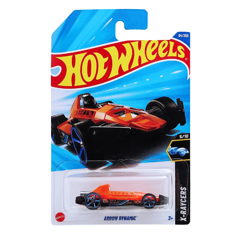 Auto a escala Hot Wheels X-Raycers 5/10 - Arrow Dynamic (HYX98) - Mattel 1:64