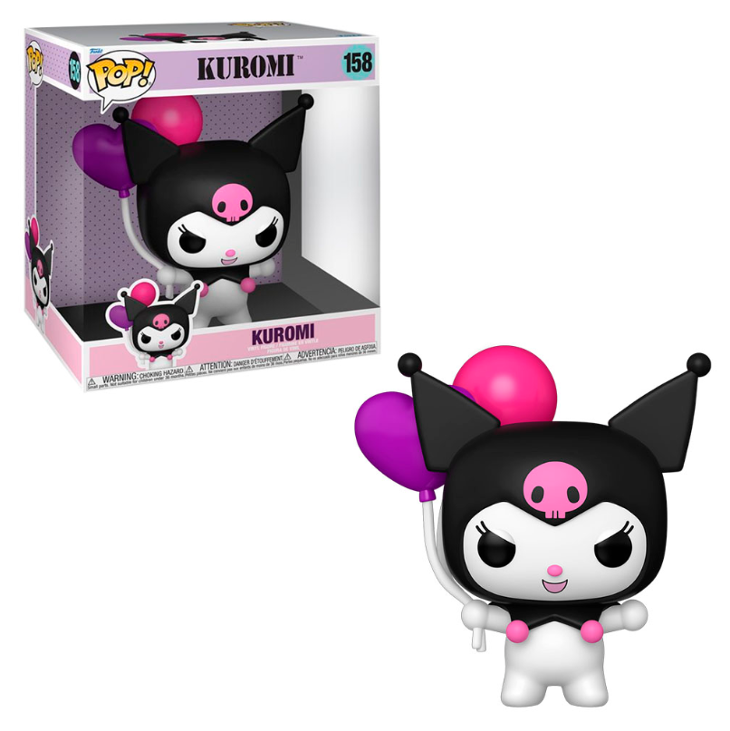 Figura de vinilo Funko Pop Kuromi 158 Super Sized 10 pulgadas 25 cm Sanrio original