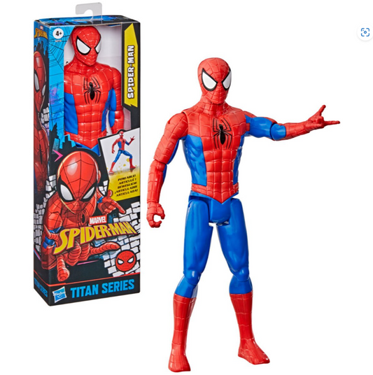 Spiderman Titan Hero Series Marvel - Figura Exclusiva de 30 cm