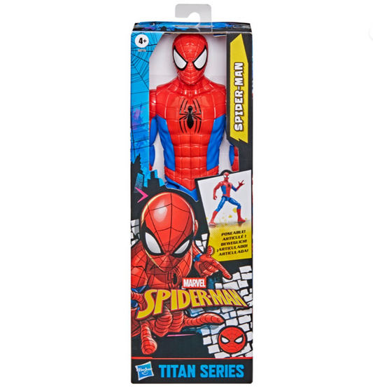 Spiderman Titan Hero Series Marvel - Figura Exclusiva de 30 cm